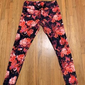 Warm patterned leggings